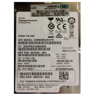 HP 870792-001 300GB SAS 12Gb/s 2.5\