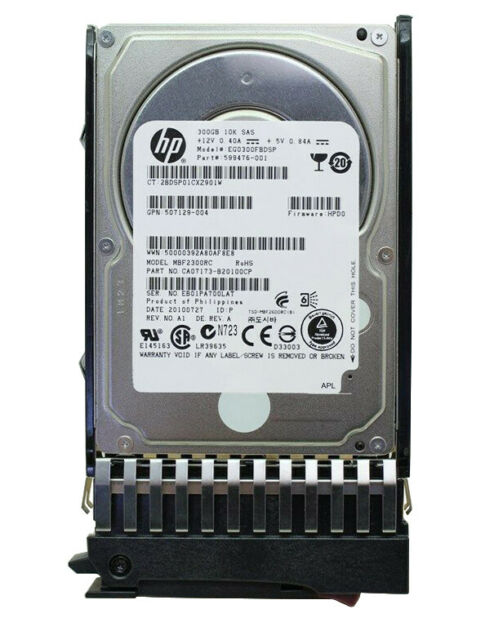 HP 507127-B21 300GB SAS 6G 10K 2.5