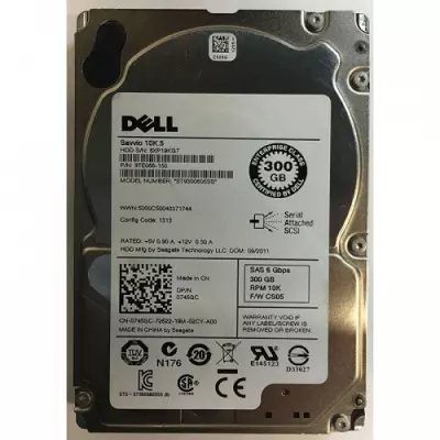 Dell 0745GC 300GB SAS 6G 10K 2.5\