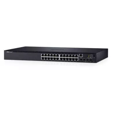 Dell 0GCXM N1524P 24-Port 10/100/1000BASE-T 4x 10GbE SFP+ PoE+ L2 Managed Switch