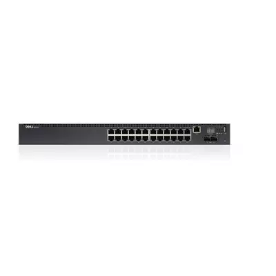 Dell 463-7702 24-Port 1GbE 2-Port 10GbE SFP+ Layer 2 Managed Switch