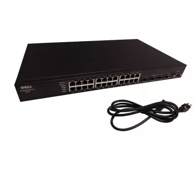 Dell F5406 24-Port Gigabit Ethernet RJ-45/SFP Layer 3 Managed 1U Switch