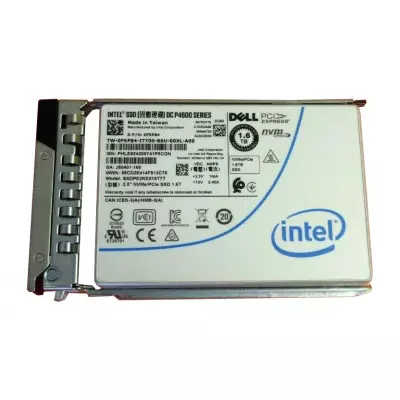 Dell F5P84 1.6TB PCIe x4 NVMe 2.5" SFF MU TLC SSD Image