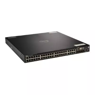 Dell S55T-AC 48-Port 10/100/1000 Mbps 44 RJ-45 4 SFP Layer 3 Managed Switch