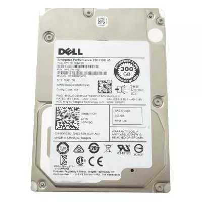 Dell ST300MP0005 300GB SAS 12G 15K 2.5" SFF HDD Image
