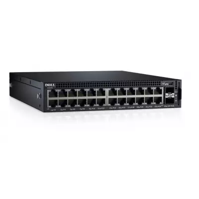 Dell X1026 24-Port Gigabit Ethernet 2x 10GbE SFP+ Layer 2+ Managed Switch