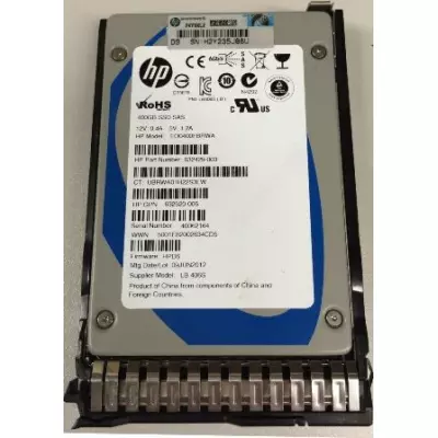 HP 400GB 12G SAS Mainstream Endurance SFF 2.5-in SC Enterprise Mainstream 3-year Warranty Solid State Drive Image