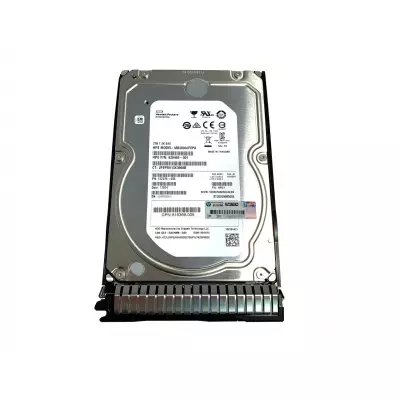 HPE 2TB 12G SAS 7.2 K rpm LFF (3.5 in) SC MDL 1-year warranty hard drive Image