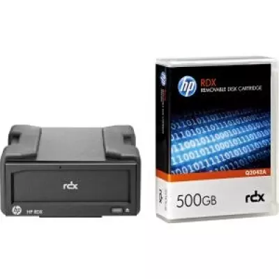 HP RDX+ 500GB external backup system Image