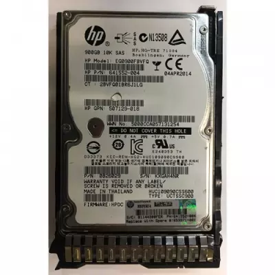 HP EG0900FBVFQ 900GB SAS 6G 10K 2.5
