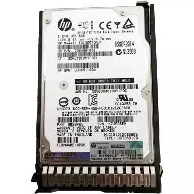 HP EG1200FDNJT-SC 1.2TB SAS 6G 10K 2.5\
