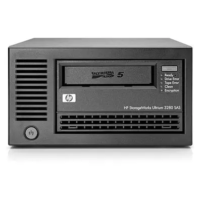 HPE StoreEver LTO-5 Ultrium 3280 SAS External Tape Drive Image