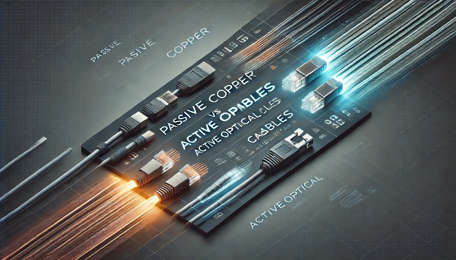 Passive Copper Cables Vs Active Optical Cables