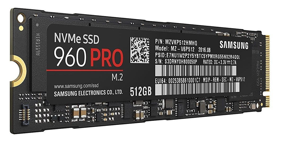 Samsung MZQLB960HAJR-00007 960GB PCIe 3.0 x4 NVMe 2.5