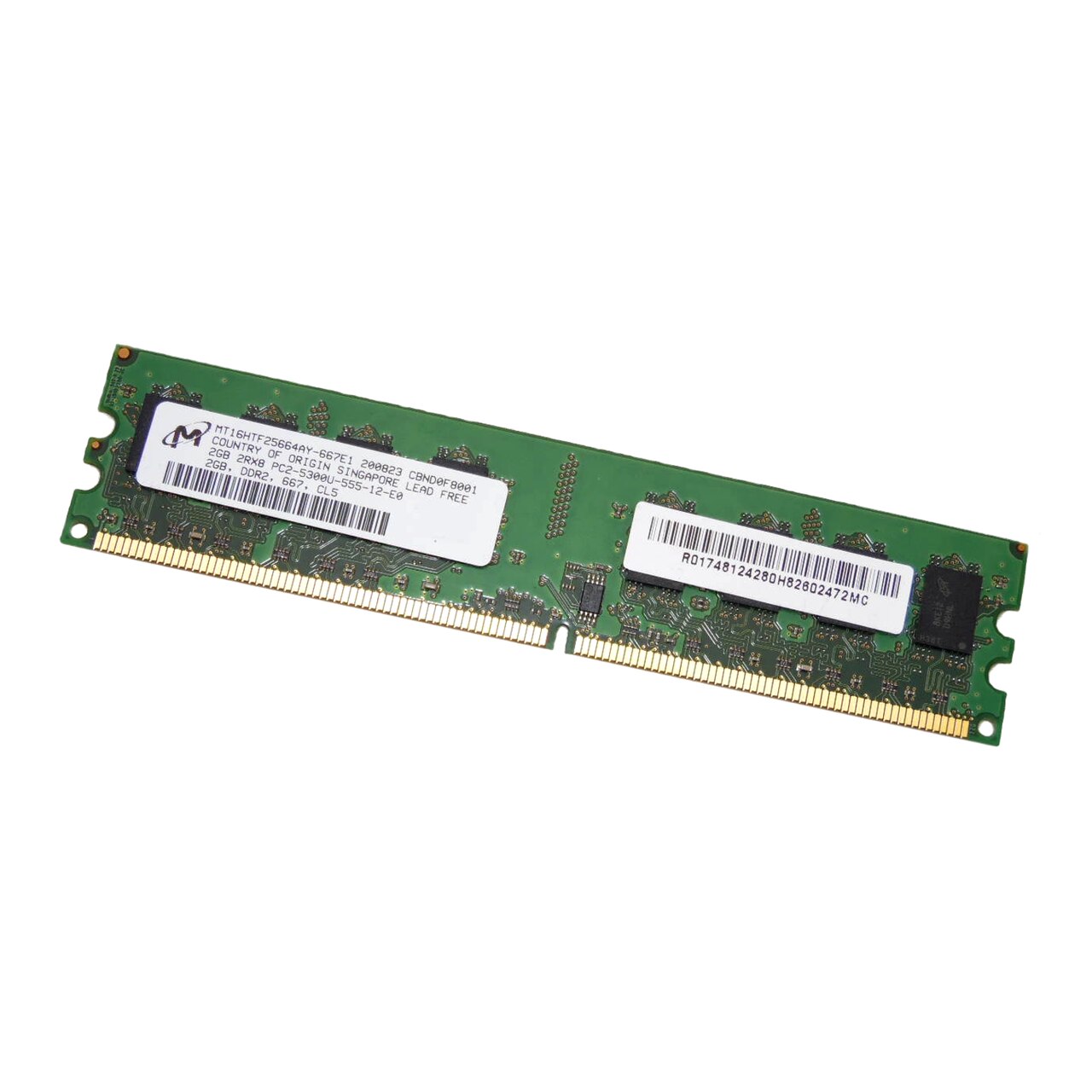 Micron MT8KTF51264HZ-1G6E1 4GB 1x4GB 1Rx8 DDR3-1600 non-ECC Image