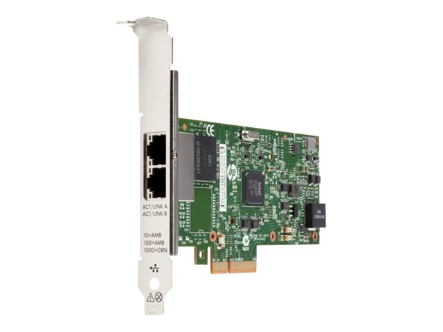 HP C3N37AA 361T PCIe Dual-Port Gigabit Network Interface Card Image