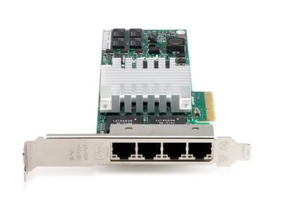 HP NC364T PCI-E Quad Port Gigabit Server Adapter1 Image