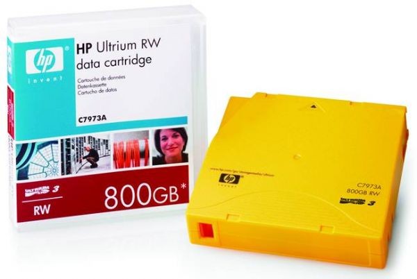 HP C7973AL 400GB/800GB LTO ULTRIUM 3 CUSTOM LABELED DATA CARTRIDGE Image