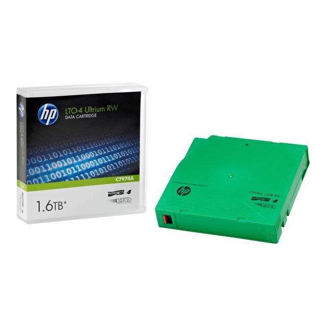 HP C7974AG LTO Ultrium-4 7A 800GB/1600GB 5Pk Tape Cartridge Image