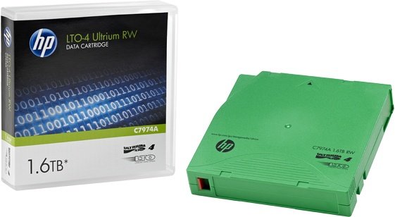 HP C7974AL Ultrium LTO4, LTO 4, LTO-4, 800/1.6TB Data Cartridge Image